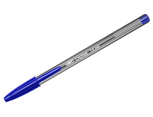 BIC Boligrafo Cristal Large Azul Trazo 0.6 mm.Diámetro de bola: 1.6 mm
