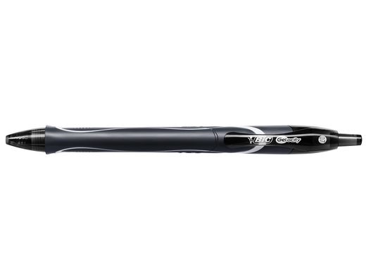 BIC Bolígrafo gel retráctil Gelocity negro. Punta 0,7 mm. 949873