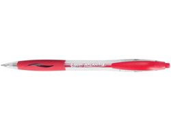 BIC Bolígrafo retractil Atlantis rojo.Ancho de trazo: 0,4 mm. Diámetro de bola: 1 mm