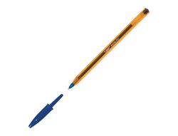 BIC Cristal Boligrafo Fine Cuerpo naranja Trazo 0.3 mm color azul