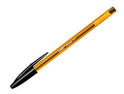BIC Cristal Boligrafo Fine Cuerpo naranja Trazo 0.3 mm color negro