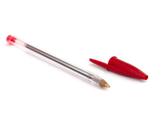 BIC Cristal Bolígrafo Rojo punta media
