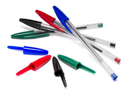 BIC Cristal Bolígrafo Rojo punta media