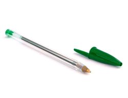 BIC Cristal Bolígrafo Verde punta media