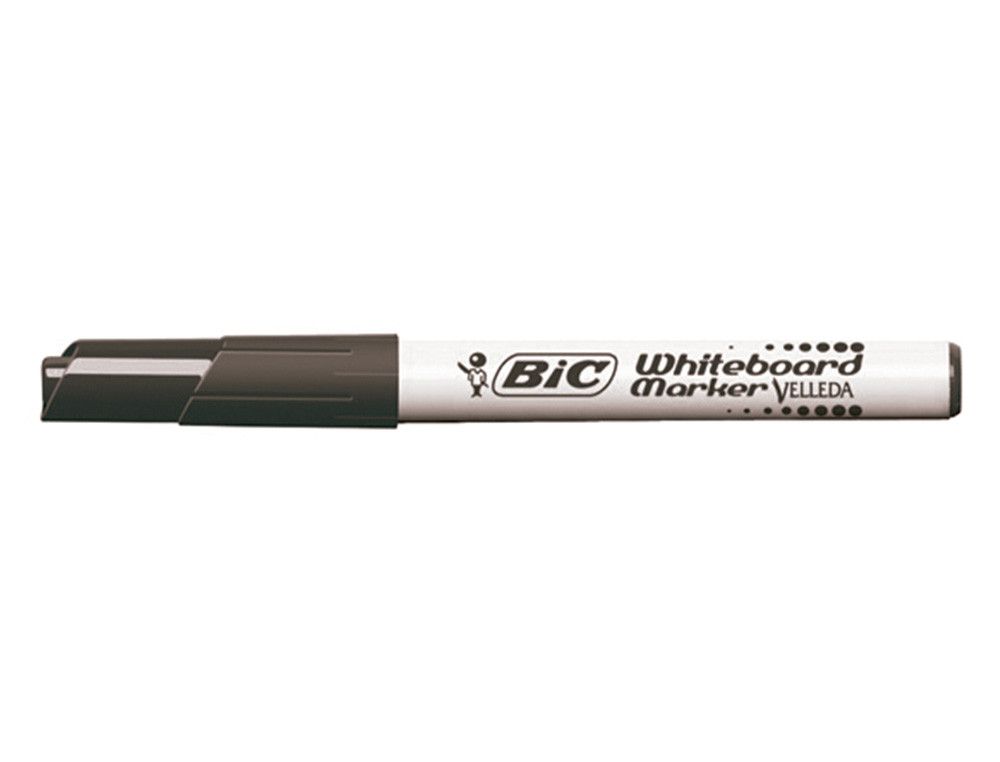 BIC VELLEDA Marcador pizarra blanca 1741 Trazo 1,5 mm Punta conica Negro 1199174109