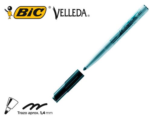 BIC VELLEDA Marcador pizarra blanca 1741 Trazo 1,5 mm Punta conica Negro 1199174109