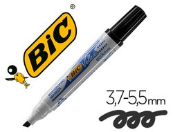 BIC VELLEDA Marcador pizarra blanca 1751 Trazo 3 - 5,5 mm Punta biselada Negro 904946