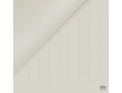 Bloc congreso nobo papel reciclado cuadriculado/liso 650x950 mm 50 hojas 60g/m2 pack de 2 unidades