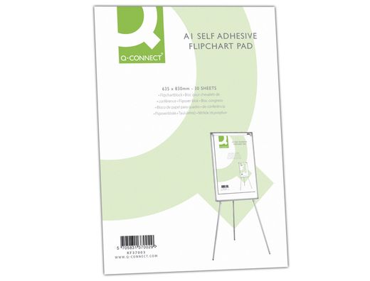 Bloc congreso q-connect papel autoadhesivo 70 grs 635x830