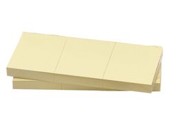 Bloc de Notas Adhesivas Quita y Pon Q-Connect 40X50 mm con 100 Hojas