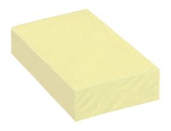 Bloc de Notas Adhesivas Quita y Pon Q-Connect 50X75 mm con 100 Hojas