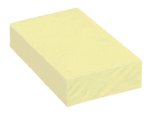 Bloc de Notas Adhesivas Quita y Pon Q-Connect 50X75 mm con 100 Hojas
