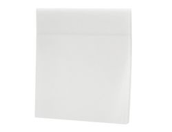 Bloc de notas adhesivas quita y pon q-connect 76x76 mm removible plastico translucido blanco 50 hojas