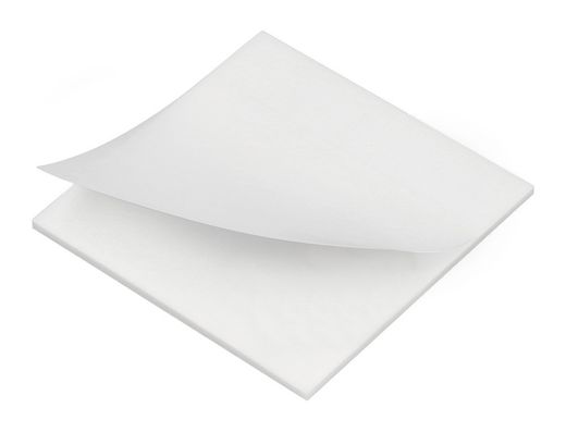 Bloc de notas adhesivas quita y pon q-connect 76x76 mm removible plastico translucido blanco 50 hojas