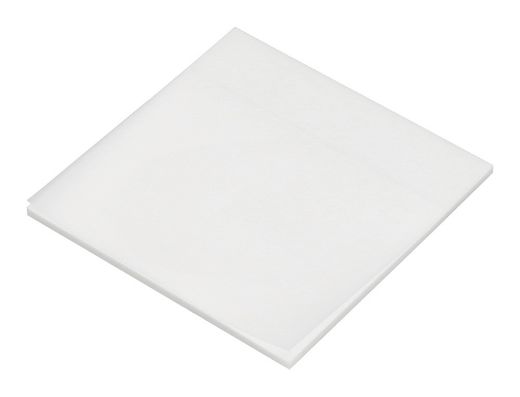 Bloc de notas adhesivas quita y pon q-connect 76x76 mm removible plastico translucido blanco 50 hojas