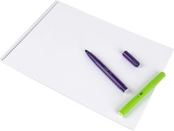 Bloc dibujo liderpapel artistico espiral 230x325mm 20 hojas 130g/m2 sin recuadro sin microperforado