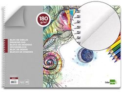 Bloc Dibujo Liderpapel Artistico Espiral 460X325Mm 20 Hojas 180 G/M2 Sin Recuadroperforado