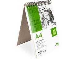 Bloc Dibujo Liderpapel Esbozos Espiral Din A4 210X297Mm 100 Hojas 90G/M2 Sin Recuadro