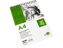 Bloc Dibujo Liderpapel Esbozos Espiral Din A4 210X297Mm 100 Hojas 90G/M2 Sin Recuadro
