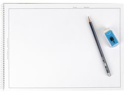 Bloc Dibujo Liderpapel Escolar Espiral 230X325Mm 20 Hojas 90G M2 con Recuadro