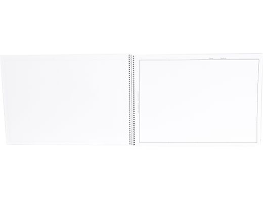 Bloc Dibujo Liderpapel Escolar Espiral 230X325Mm 20 Hojas 90G M2 con Recuadro
