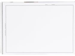 Bloc Dibujo Liderpapel Lineal Espiral 230X325Mm 20 Hojas 130G/M2 con Recuadro Perforado