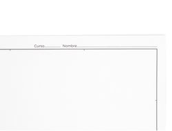 Bloc dibujo liderpapel lineal vanguardia espiral 230x325mm 20 hojas 130g/m2 con recuadro perforado