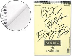 Bloc esbozo Gvarro espiral esbozo A3