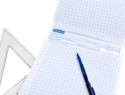 Bloc Examenes Liderpapel Cuadro 2Mm Folio 40 Hojas 60G/M2