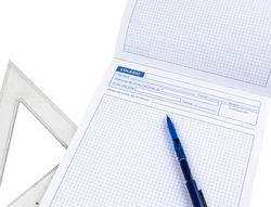 Bloc Examenes Liderpapel Cuadro 4Mm Folio 40 Hojas 60G/M2