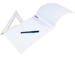 Bloc Examenes Liderpapel Cuadro 4Mm Folio 40 Hojas 60G/M2