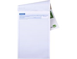 Bloc Examenes Liderpapel Horizontal Folio 40 Hojas 60G/M2