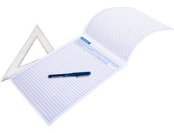 Bloc Examenes Liderpapel Horizontal Folio 40 Hojas 60G/M2