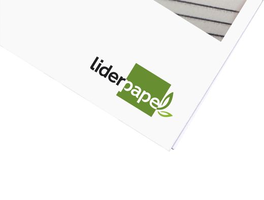 Bloc Musica Liderpapel Pentagrama 3Mm Mas Cuadricula de 4Mm para Anotaciones Cuarto20 Hojas 100G/M2