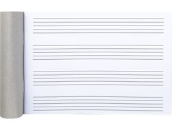 Bloc Musica Liderpapel Pentagrama 5Mm Cuarto 20 Hojas 100G/M2 Grapado