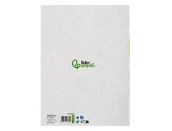 Bloc musica y canto liderpapel pentagrama interlineado 2 mm cuadricula 5mm din A4 24 hojas 100g/m2
