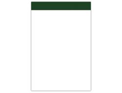 Bloc Notas Liderpapel Liso A7 80 Hojas 60 G/M2 Perforado Sin Tapa