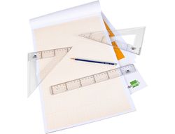 Bloc Papel Milimetrado Liderpapel Encolado 210X297Mm 50 Hojas 80G/M2