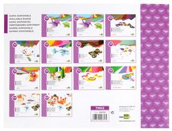 Bloc Trabajos Manuales Liderpapel Cartulina 240X315Mm 10 Hojas Colores Surtidos