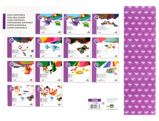 Bloc Trabajos Manuales Liderpapel Cartulina 297X420Mm 10 Hojas Colores Surtidos