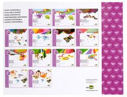 Bloc Trabajos Manuales Liderpapel Celofan 240X315Mm 10 Hojas Colores Surtidos