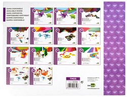 Bloc Trabajos Manuales Liderpapel Charol 240X315Mm 10Hojas Colores Surtidos