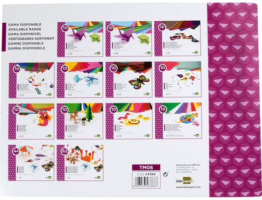 Bloc Trabajos Manuales Liderpapel Goma Eva 240X315Mm 10 Hojas Colores Surtidos
