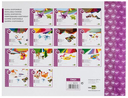 Bloc Trabajos Manuales Liderpapel Multiple 240X315Mm 84 Hojas Colores Surtidos