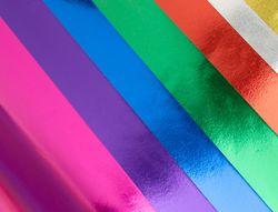 Bloc Trabajos Manuales Liderpapel Papel Metalizado 240X315 mm 10 Hojas Colores Surtidos