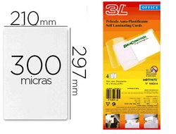 Block de 10 Carteras auto laminadas Ref.15051 3L
