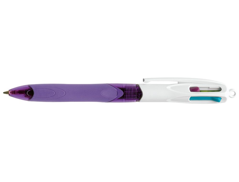 Bolígrafo 4 colores Fashion Grip Bic