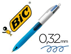 Bolígrafo 4 colores Grip Bic