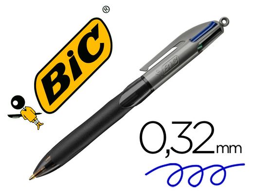 Bolígrafo 4 colores Grip Pro Bic