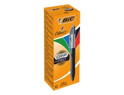 Bolígrafo 4 colores Grip Pro Bic